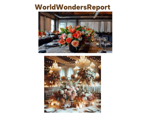 centerpieces at wedding receptions nyt